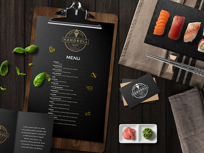 Handroll Visual Identity