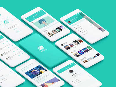 SFZHI App Concept app clean clean app concept design illustration logo material design ui ux