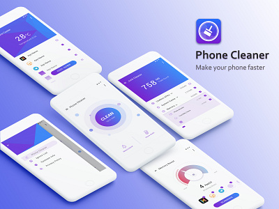 App UI Design - Phone Cleaner