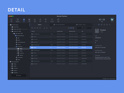 SQL Software UI Redesign #4