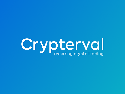 Crypterval branding crypto logo