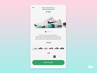 Nike App Product Page Concept Design app app design concept concept desing nike product page redesign responsive ui ux web design