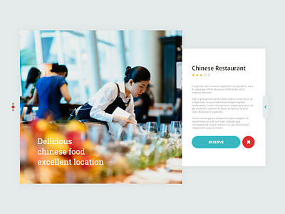 Restaurant Reservation Concept