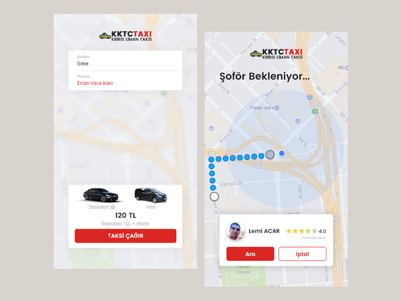 Call The Driver Daily UI android ios mobile automotive car uber driver taxi app ux ui