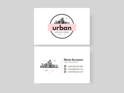 Urban business cards - 6 Designs