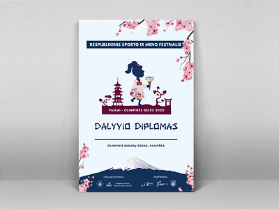 Children Olympic Flowers - Diploma