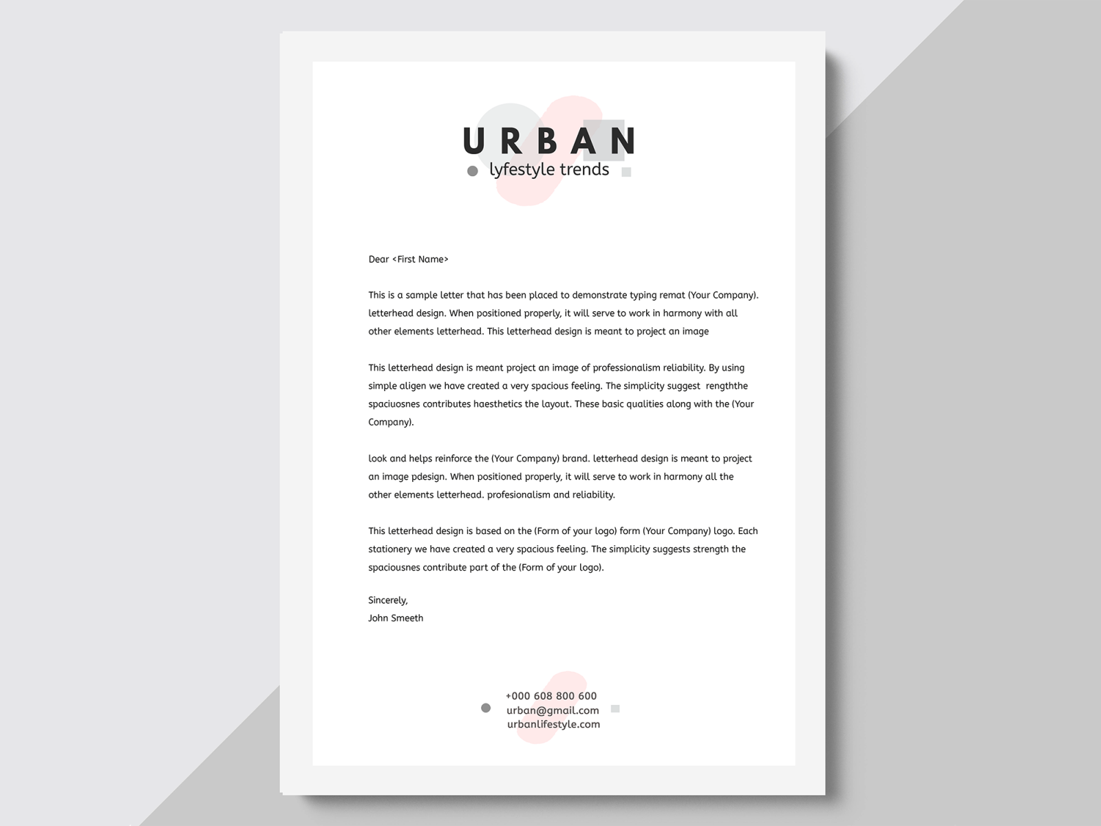 Urban letterheads - 6 Designs by Lina | 9