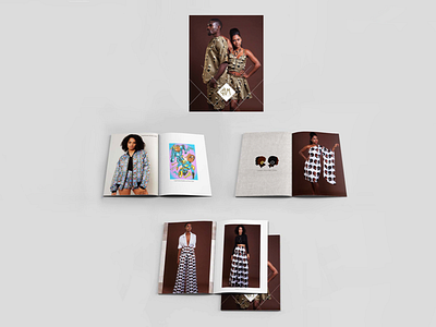 Alicia Mullinga -  Lookbook Design