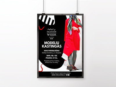 Fashion Week Klaipeda - Poster Deisgn