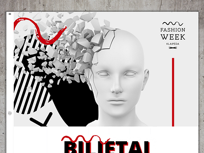 Fashion Week Klaipeda - Website 9inchideas eshop graphic design graphics minimal minimal website modern website professional website web web design agency web designer web dev web developement web developer web development web development company web development services webdesign website website design