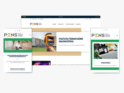 Pen's - Website Design