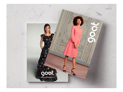 Goatfashion - Lookbooks brand identity branding branding design brochure fashion fashion brand fashion branding feminine goatfashion graphic design graphics graphics designer lookbook magazine minimal