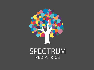 Spectrum Pediatrics - Logo Design brand and identity brand identity brand identity design branding branding design colours design graphic design graphics illustration kids kids design logo logo design logo design branding minimal minimalism minimalist typography vector