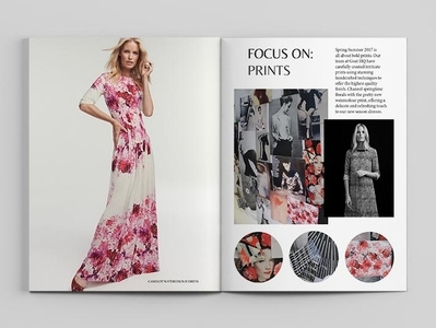 Goatfashion - Style guide book brochure brochure design brochure layout fashion fashion branding fashion graphics feminine graphics graphics design look book lookbook magazine minimal moodboard new pink stylish trending trends