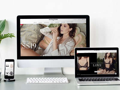 Gilda&Pearl - Web Design