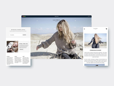 Salanida - Website brand identity branding ecommerce ecommerce design eshop fashion branding fashion graphics feminine fullstack graphic design graphics laravel minimal minimalism web web design webdesig webdeveloper webdevelopment website