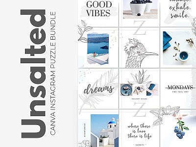 9"IDEAS - Unsalted Instagram Puzzle
