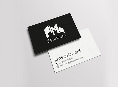 Zemtaka - Business Cards 9inchideas black and white branding business card design businesscard bussiness cards creative creative studio design digital agency inspiration logo logo design branding logodesign logos minimal stationery stationery design