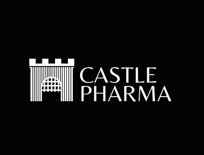 Castle Pharma - Brand Identity 9inchideas black and white brand design brand identity branded branding catsle design graphic design graphics logo logo design concept logo designer logodesign minimal minimalism stationery stationery design typography vector