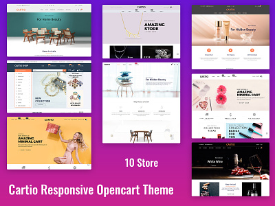 Cartio - Multi-Purpose Responsive Opencart Theme