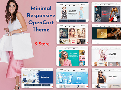 Responsive OpenCart 3 Theme Template - Minimal Fashion & Jewelry