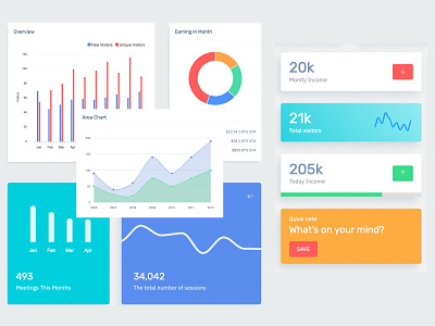 Responsive Bootstrap 4 Dashboard Template