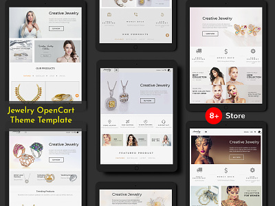 Responsive OpenCart Theme Template - Jewelry