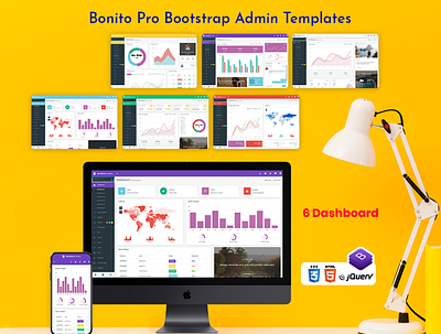 Bootstrap 4 Admin Templates & Web Apps Dashboards activity analytics card charts dark mode dark ui dashboard data design event interface management multipurpose themes product design project management task management task manager ui design ux web design