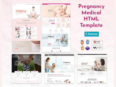 Pregnancy Medical HTML Template