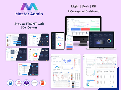 Responsive Admin Dashboard Template