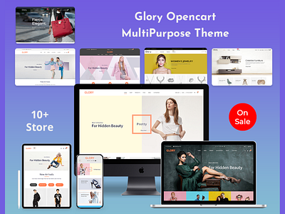 Glory - Opencart 3 Multi-Purpose Responsive Theme