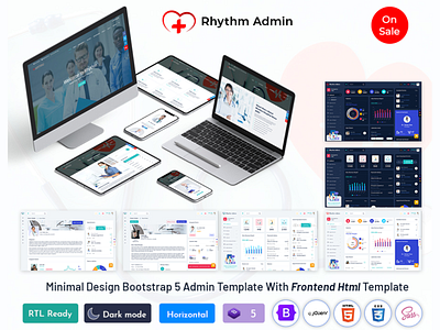 Bootstrap 5 Medical CRM for Hostpitals Clinics activity analytics app card cards charts crm dark mode dark ui dashboard dashboard design dashboard ui data healthcare healthcare app medical app medical medical crm reminders tasks ui