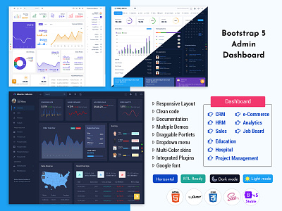 Bootstrap 5 Admin Dashboard Template