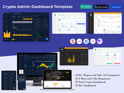 Cryptocurrency Dashboard binance bitcoin blockchain clean crypto crypto coin crypto wallet cryptocurrency cryptocurrency dashboard dashboard ethereum modern product design statistics trading ui ui design ux