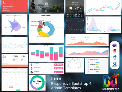 Lion Admin Templates