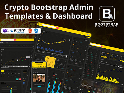 Crypto Bootstrap Admin Templates For CryptoCurrency bitcoin currency bootstrap bootstrap 4 bootstrap 4 admin dashboard bootstrap 4 admin templates bootstrap admin template bootstrap admin templates crm crypto admin crypto dashboard cryptocurrency dashboard dashboard admin templates