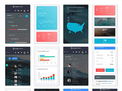 Hyper - Admin Dashboard Template admin admin dashboard admin template admin themes bootstrap 4 charts crm dashboard template material design minimal premium admin templates responsive ui ux web app