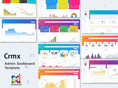 CrmX Admin - Bootstrap Admin Dashboard Template admin template bootstrap 4 bootstrap admin template crm dashboard erp responsive retina saas ui framework web apps