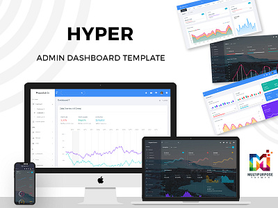 Hyper - Responsive Admin Dashboard Template admin admin dashboard admin template admin themes bootstrap 4 charts crm google material design material