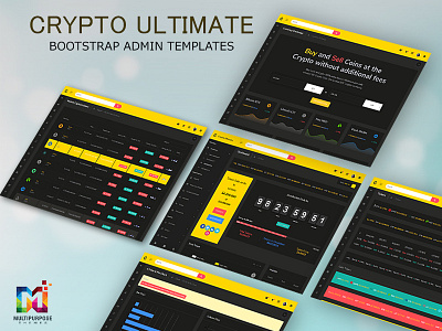 Crypto Ultimate Bootstrap Admin Templates