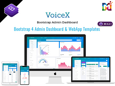 VoiceX Admin - Bootstrap Admin Dashboard Template