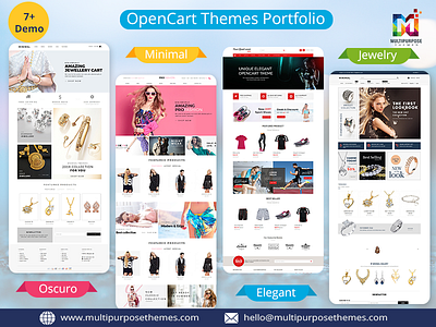 OpenCart Themes Portfolio