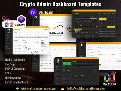 Crypto Admin Dashboard BitCoin Currency ICO admin dashboard bitcoin dashboard bootstrap admin bootstrap admin template bootstrap admin theme crypto cards crypto dashboard crypto template dashboard template responsive