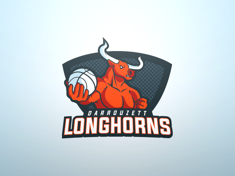 Darrouzett Longhorns Logo Design by Kallum Rayner on Dribbble