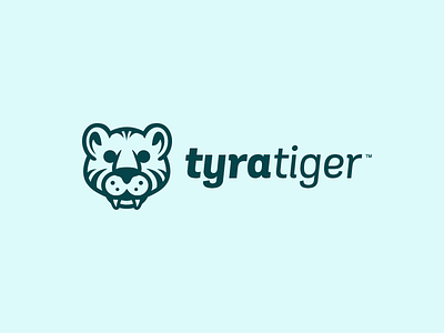 TyraTiger - Logo Design animal apparel clothing design illustration logo mark symbol tiger