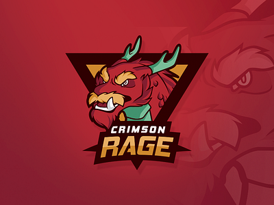 Crimson Rage - Logo Design