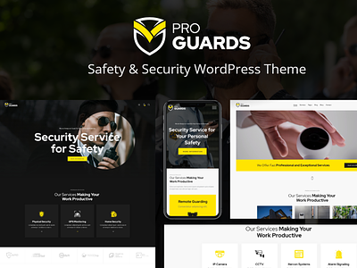 ProGuards - Safety Body Guard & Security WordPress Theme