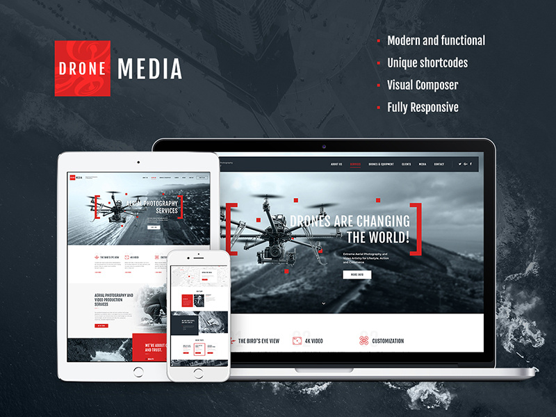 Image result for drone media theme