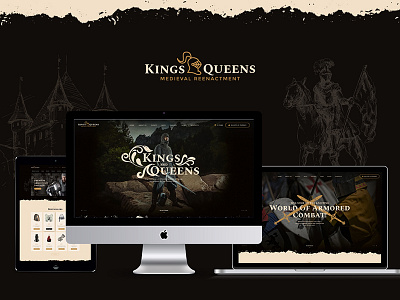 Kings & Queens | Medieval Reenactment WP Theme actor art culture drama entertainment event historical historical reconstruction medieval reenactment wp theme wordpress wordpress theme