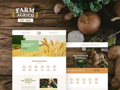 Farm Agrico | Agricultural Business WordPress Theme agriculture agritourism agrotourism e commerce eco eco products organic food wordpress theme wordpress wordpress theme